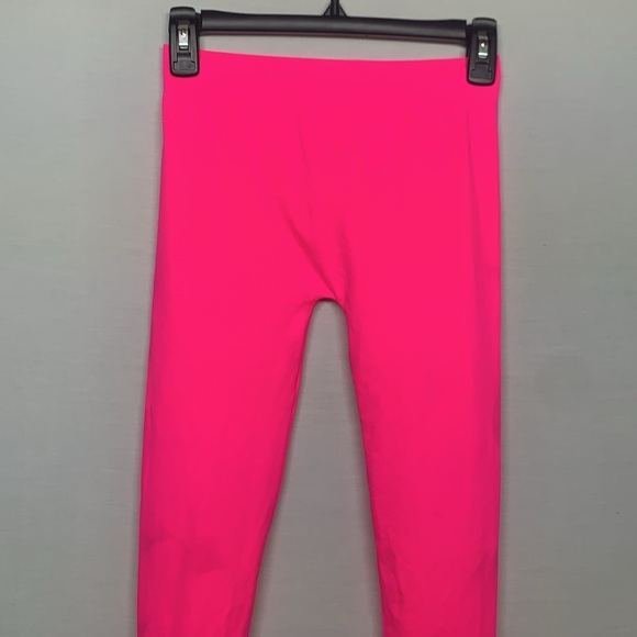 Neon Nation Pink Leggings - Picture 2 of 8